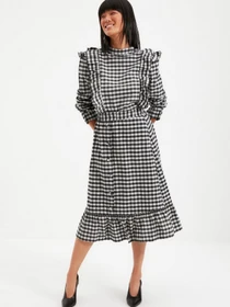 Юбки Trendyol модель TWOAW22ET0045/Siyah Фото