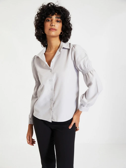 Рубашки Trendyol модель TWOAW22GO0141/Gri Фото