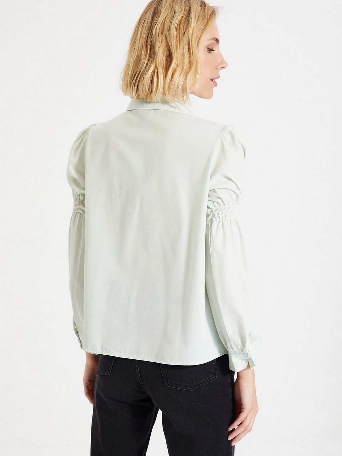 Рубашки Trendyol модель TWOAW22GO0141/Mint Фото