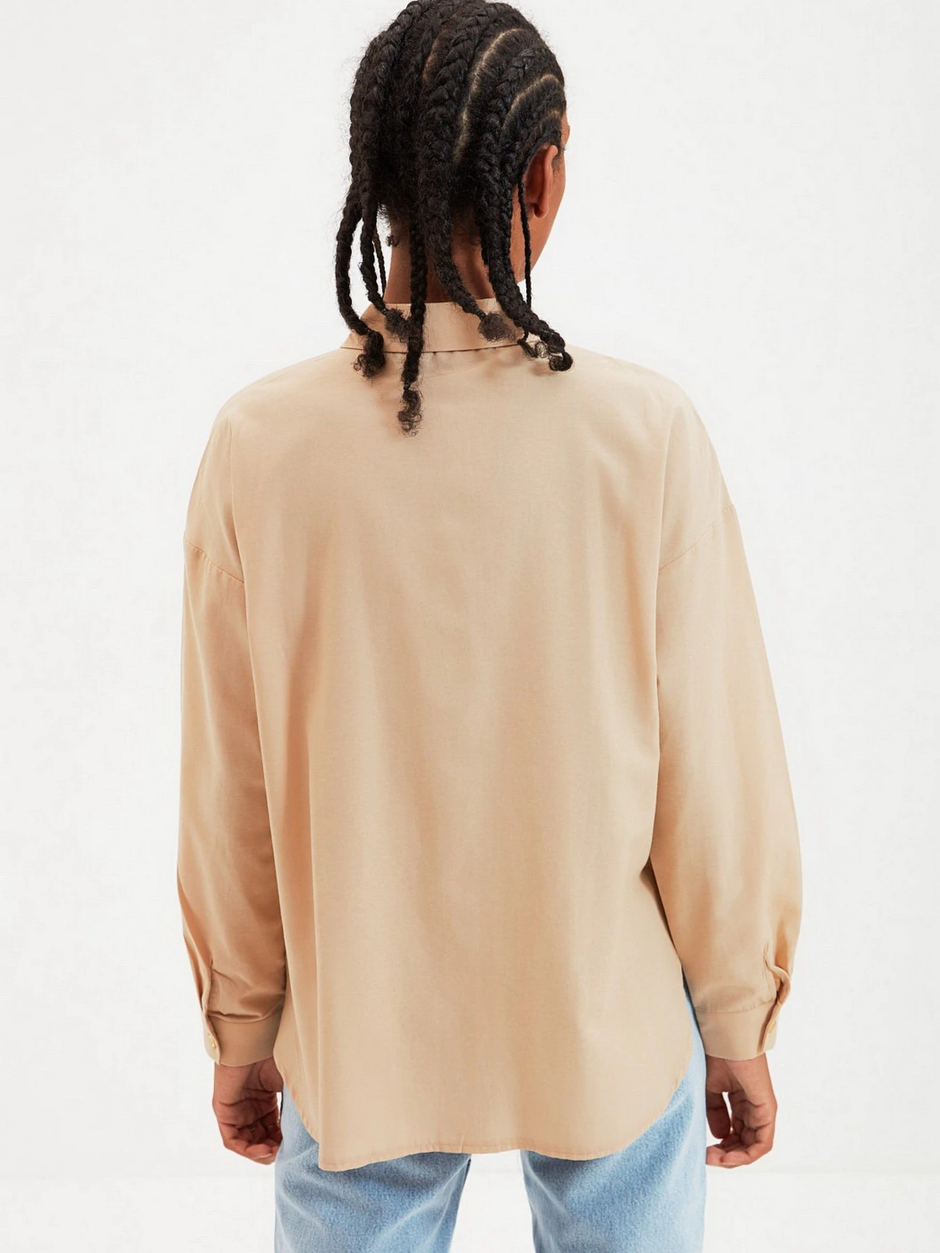 Рубашки Trendyol модель TWOAW22GO0147/Camel Фото