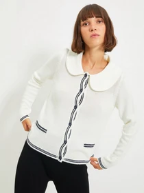 Свитры и кардиганы Trendyol модель TWOAW22HI0010/Ekru Фото
