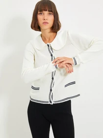 Свитры и кардиганы Trendyol модель TWOAW22HI0010/Ekru Фото