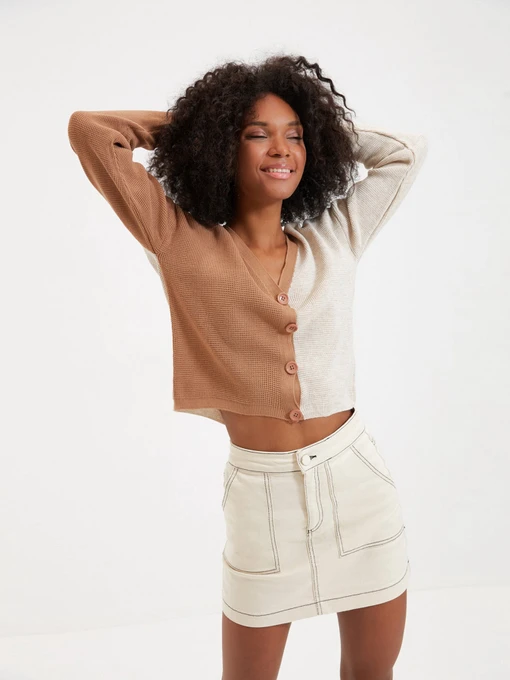Свитры и кардиганы Trendyol модель TWOAW22HI0353/Camel Фото