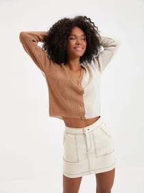Свитры и кардиганы Trendyol модель TWOAW22HI0353/Camel Фото