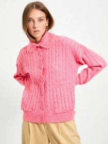 Свитры и кардиганы Trendyol модель TWOAW22HI0406/Pembe Фото