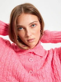 Свитры и кардиганы Trendyol модель TWOAW22HI0406/Pembe Фото