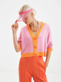 Свитры и кардиганы Trendyol модель TWOAW22HI0421/Pembe Фото
