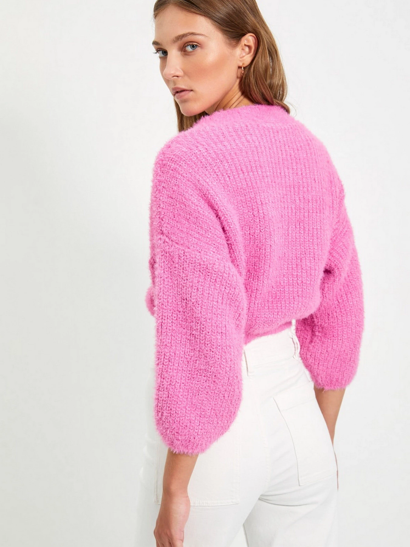 Свитры и кардиганы Trendyol модель TWOAW22HI0452/Pembe Фото