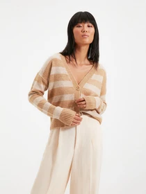 Свитры и кардиганы Trendyol модель TWOAW22HI0506/Camel Фото