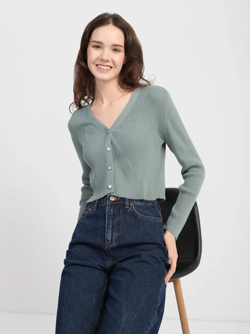 Свитры и кардиганы Trendyol модель TWOAW22HI0610/Mint Фото