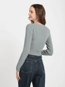 Свитры и кардиганы Trendyol модель TWOAW22HI0610/Mint Фото