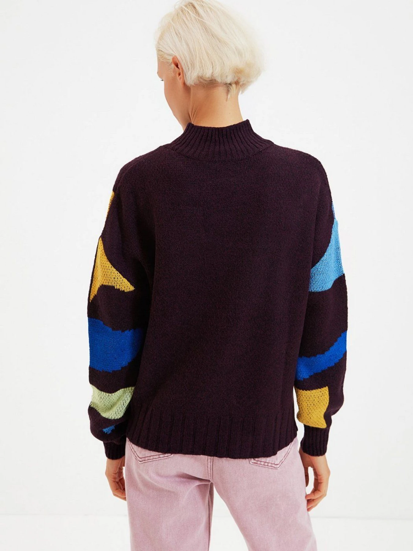 Свитры и кардиганы Trendyol модель TWOAW22KZ0048/Mor Свитры и кардиганы Trendyol модель TWOAW22KZ0048/Mor Фото
