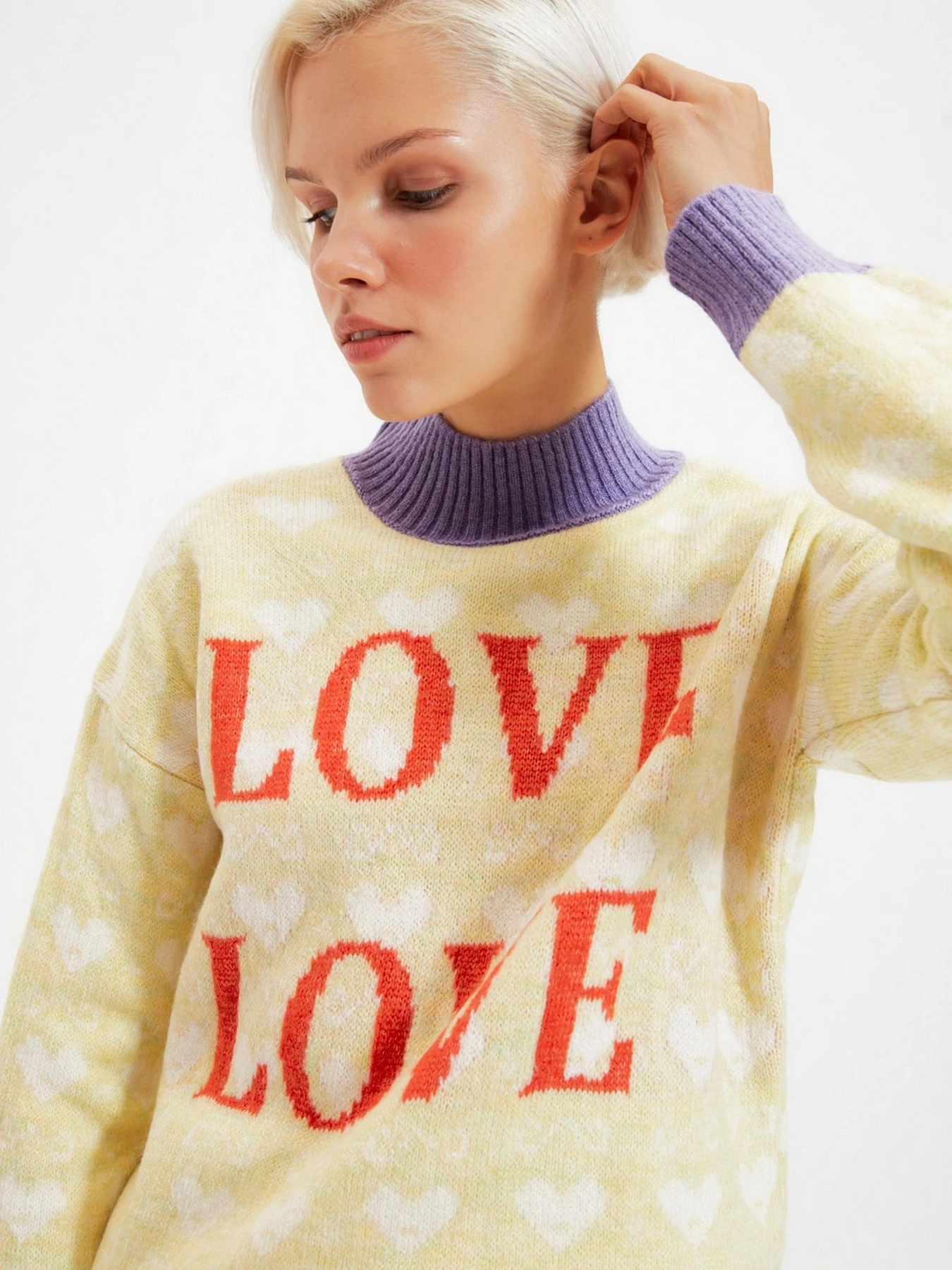 Свитры и кардиганы Trendyol модель TWOAW22KZ0096/Lila Свитры и кардиганы Trendyol модель TWOAW22KZ0096/Lila Фото