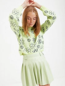 Свитры и кардиганы Trendyol модель TWOAW22KZ0097/Sari Фото