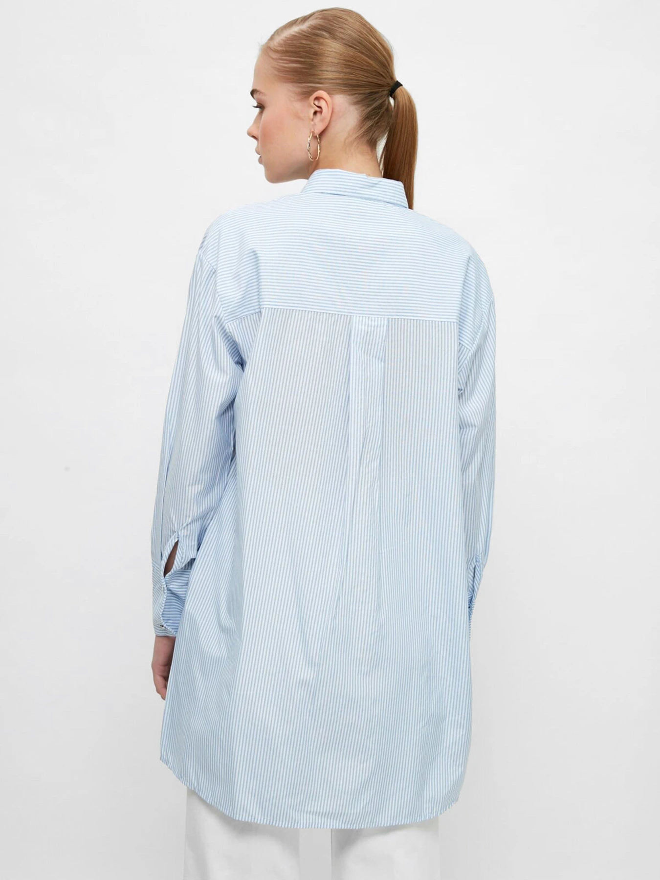 Рубашки Trendyol модель TCTSS21TN0424/Mavi Фото