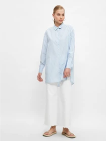 Рубашки Trendyol модель TCTSS21TN0424/Mavi Фото