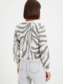 Свитры и кардиганы Trendyol модель TWOAW22KZ0241/Ekru Фото