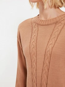Свитры и кардиганы Trendyol модель TWOAW22KZ0758/Camel Фото