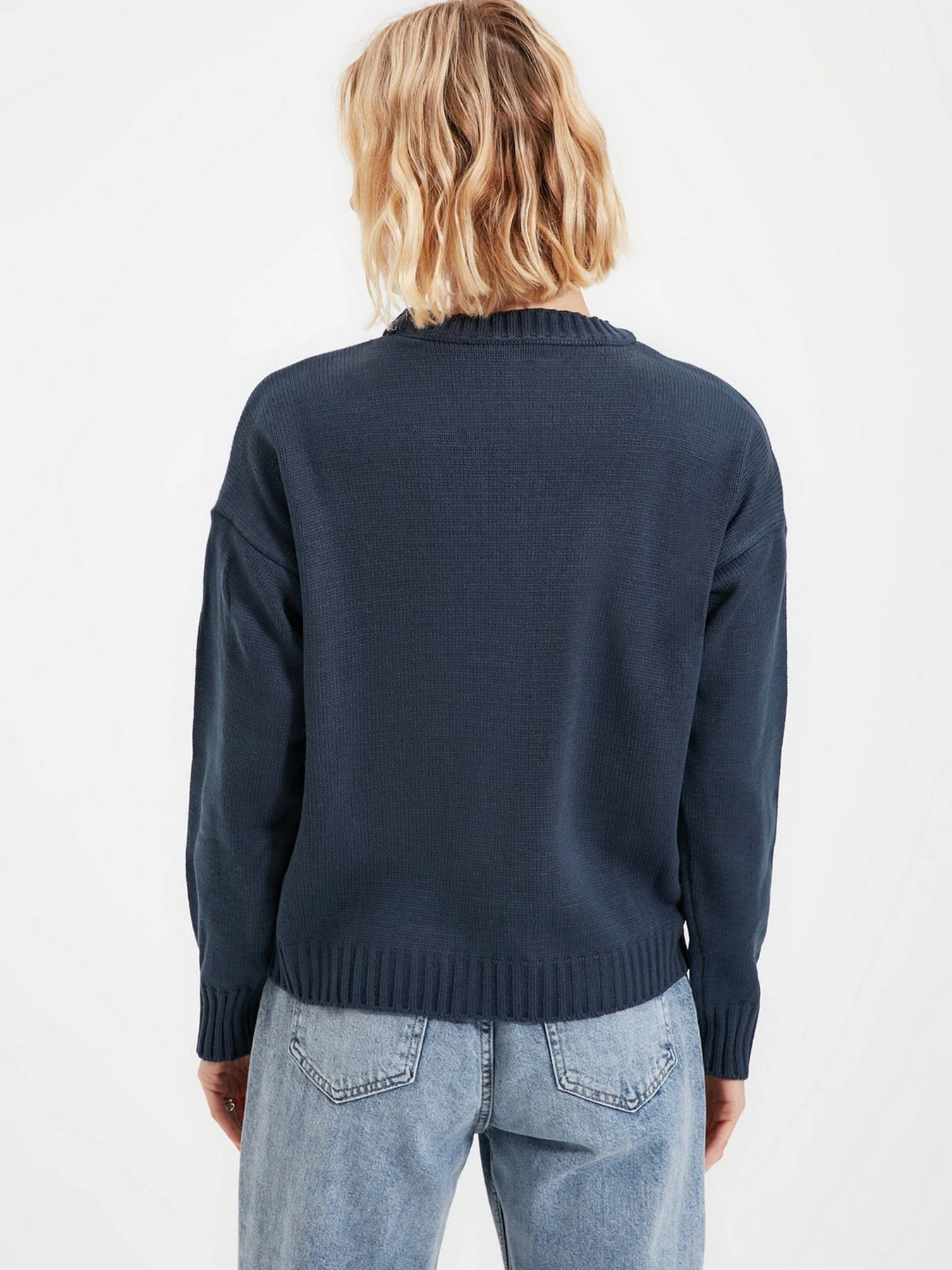 Свитры и кардиганы Trendyol модель TWOAW22KZ0758/Mavi Свитры и кардиганы Trendyol модель TWOAW22KZ0758/Mavi Фото