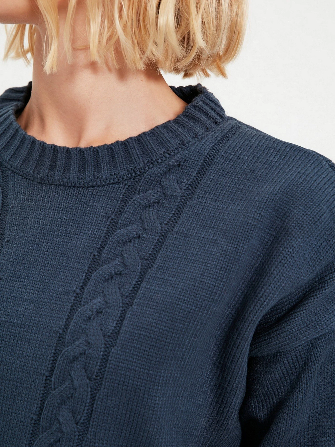 Свитры и кардиганы Trendyol модель TWOAW22KZ0758/Mavi Свитры и кардиганы Trendyol модель TWOAW22KZ0758/Mavi Фото