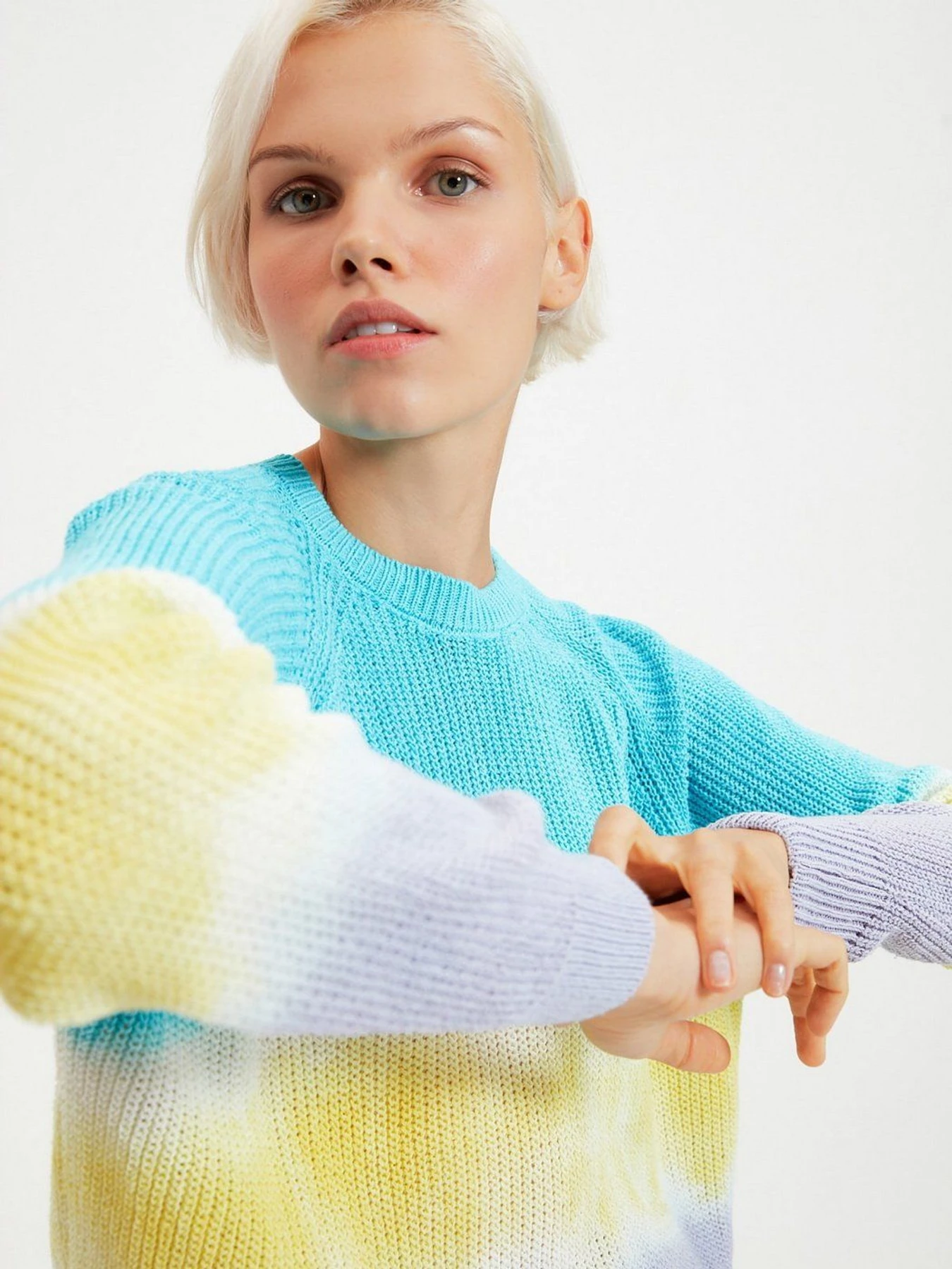 Свитры и кардиганы Trendyol модель TWOAW22KZ0782/Mavi Свитры и кардиганы Trendyol модель TWOAW22KZ0782/Mavi Фото