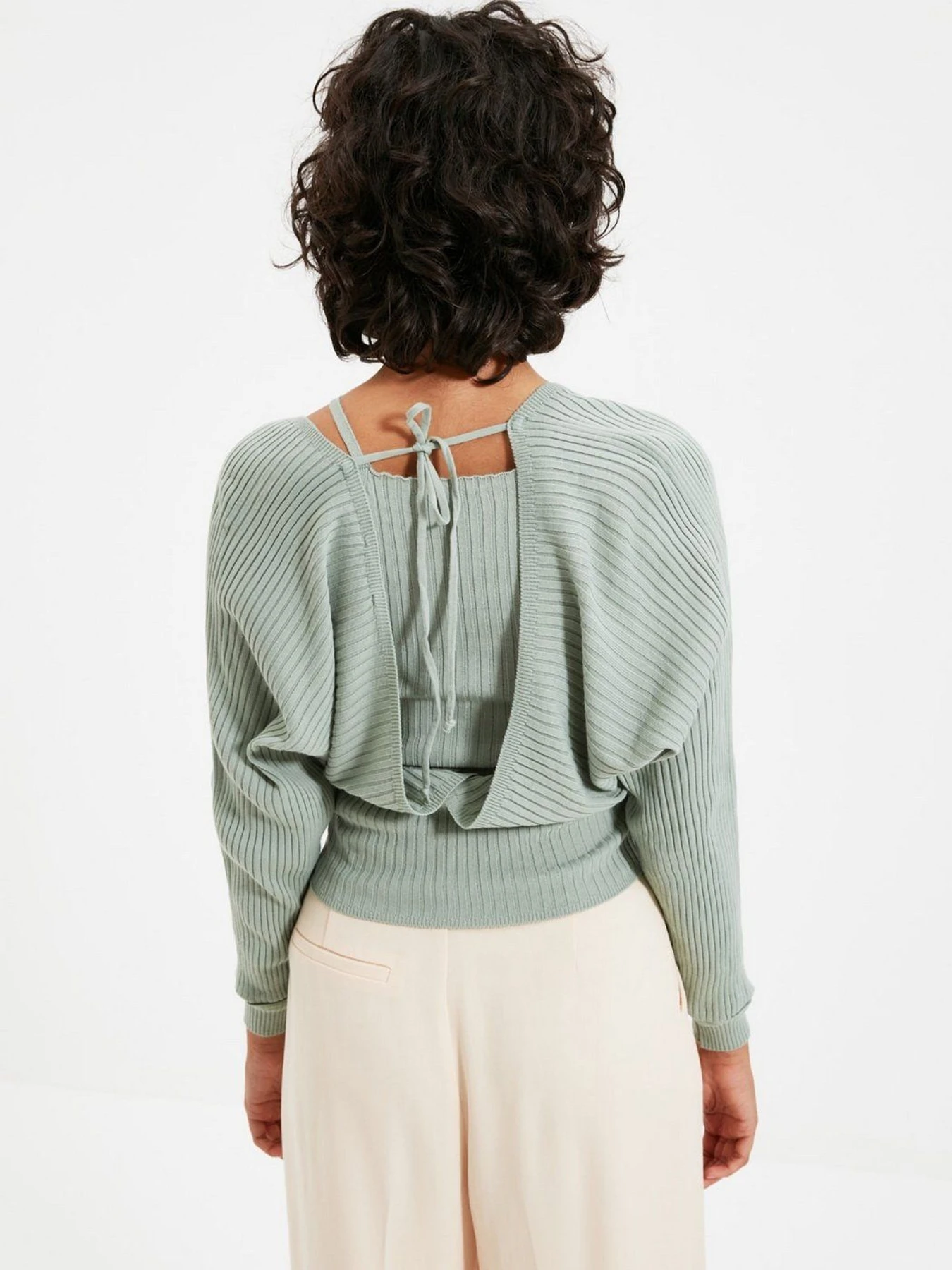 Свитры и кардиганы Trendyol модель TWOAW22KZ0865/Mint Свитры и кардиганы Trendyol модель TWOAW22KZ0865/Mint Фото