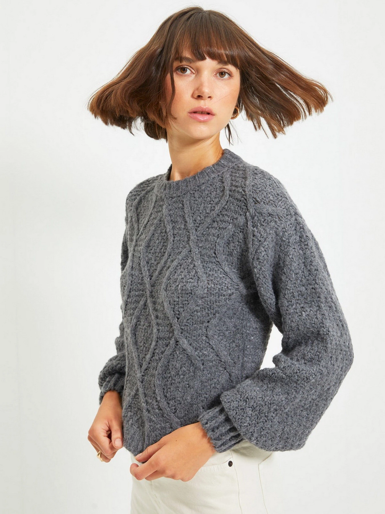 Свитры и кардиганы Trendyol модель TWOAW22KZ0932/Antrasit Свитры и кардиганы Trendyol модель TWOAW22KZ0932/Antrasit Фото
