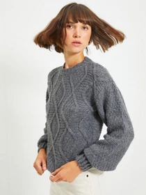 Свитры и кардиганы Trendyol модель TWOAW22KZ0932/Antrasit Фото