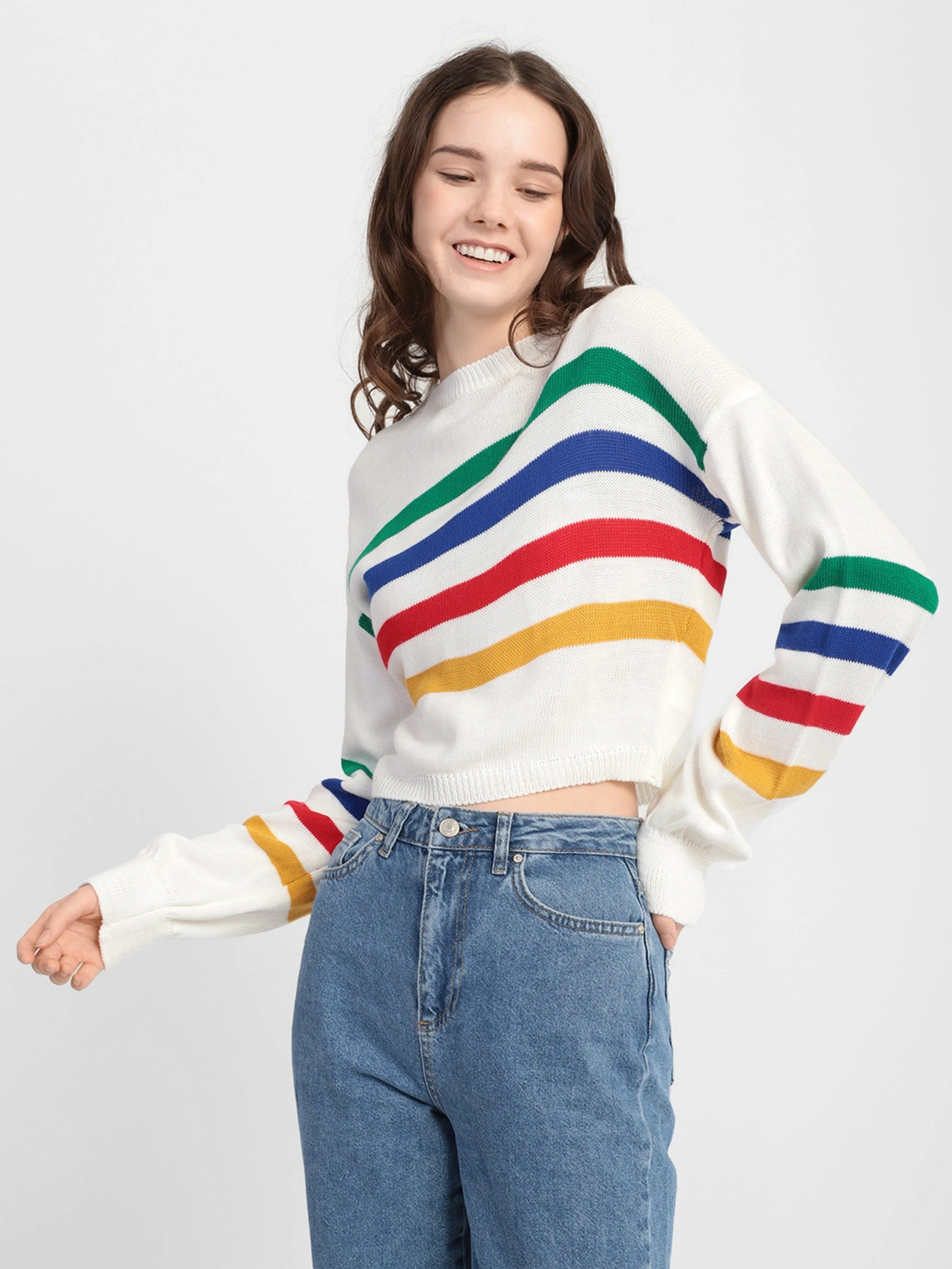 Свитры и кардиганы Trendyol модель TWOAW22KZ1030/Ekru Свитры и кардиганы Trendyol модель TWOAW22KZ1030/Ekru Фото