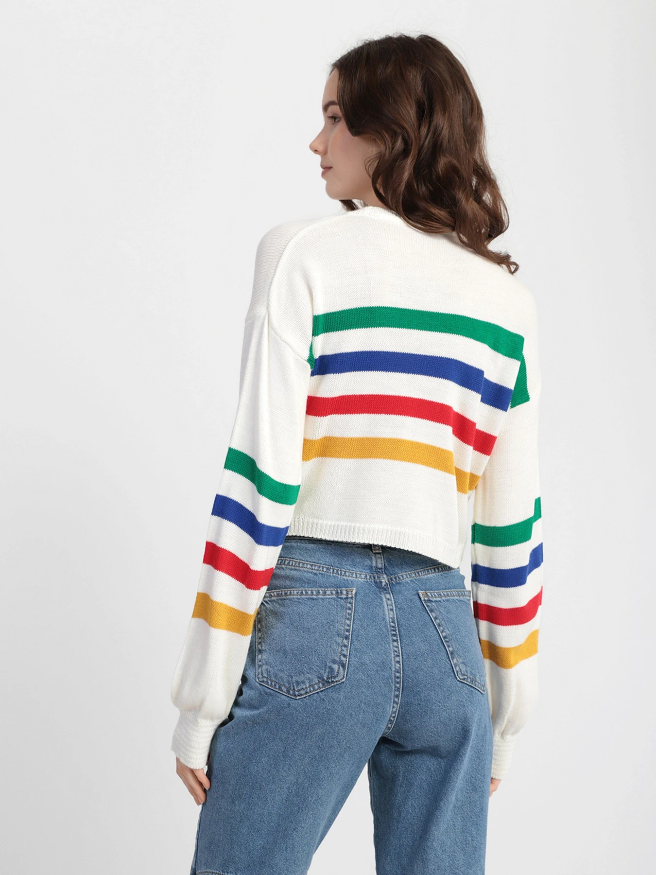Свитры и кардиганы Trendyol модель TWOAW22KZ1030/Ekru Свитры и кардиганы Trendyol модель TWOAW22KZ1030/Ekru Фото