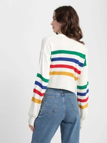 Свитры и кардиганы Trendyol модель TWOAW22KZ1030/Ekru Фото