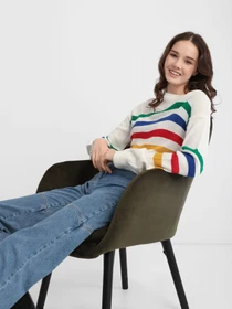 Свитры и кардиганы Trendyol модель TWOAW22KZ1030/Ekru Фото