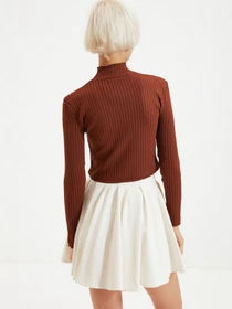 Свитры и кардиганы Trendyol модель TWOAW22KZ1128/Kahverengi Фото