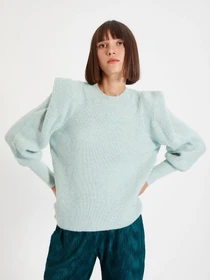 Свитры и кардиганы Trendyol модель TWOAW22KZ1304/Mint Фото