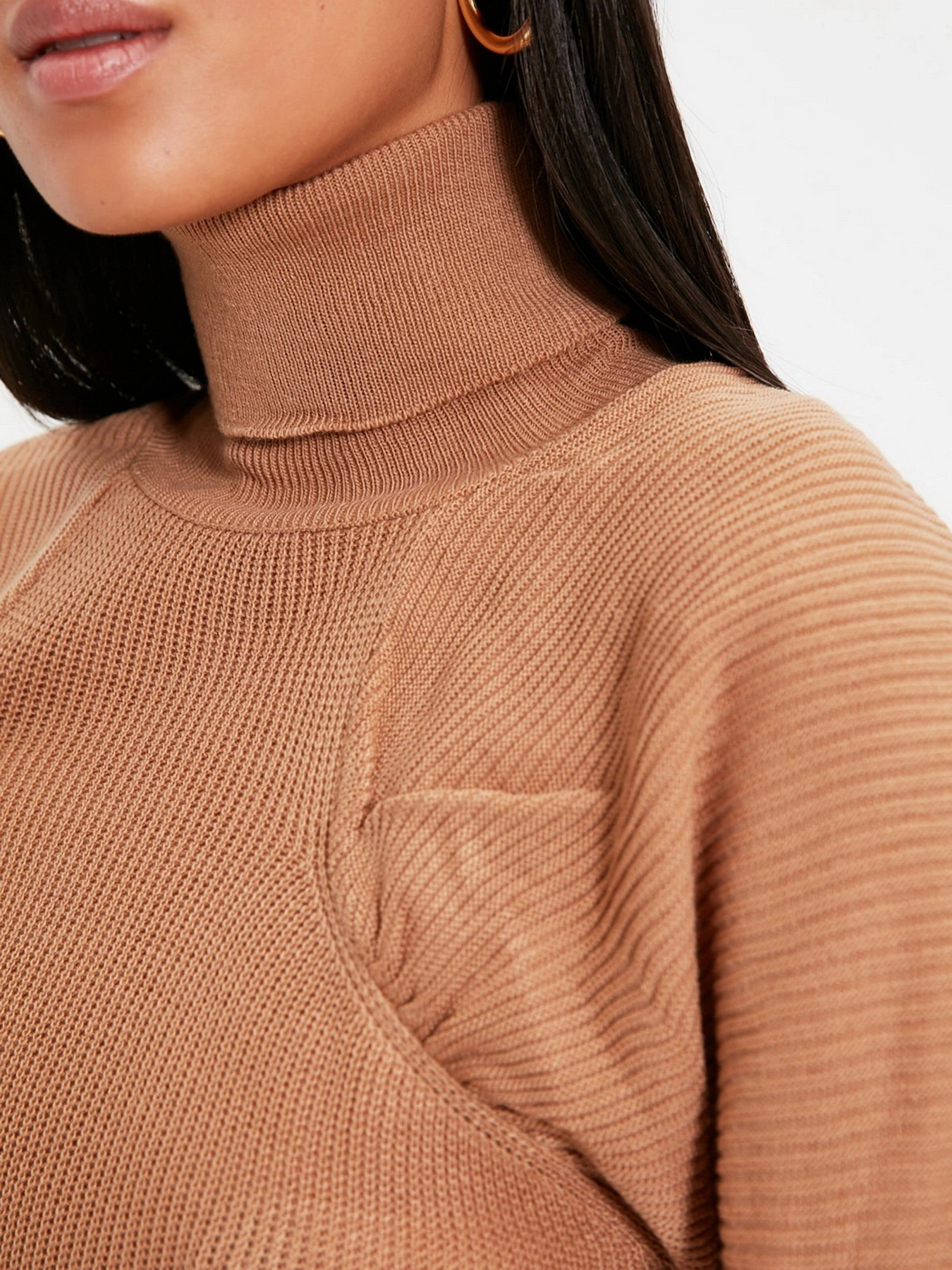 Свитры и кардиганы Trendyol модель TWOAW22KZ1358/Camel Свитры и кардиганы Trendyol модель TWOAW22KZ1358/Camel Фото
