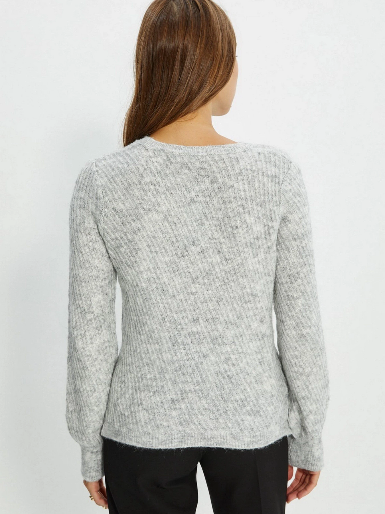 Свитры и кардиганы Trendyol модель TWOAW22KZ1362/Gri Свитры и кардиганы Trendyol модель TWOAW22KZ1362/Gri Фото