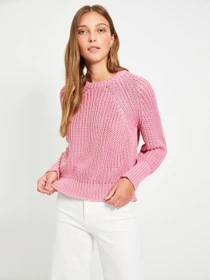 Свитры и кардиганы Trendyol модель TWOAW22KZ1387/Pembe Фото