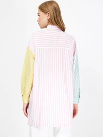 Рубашки Trendyol модель TCTSS21UK0011/Cok Renkli Фото