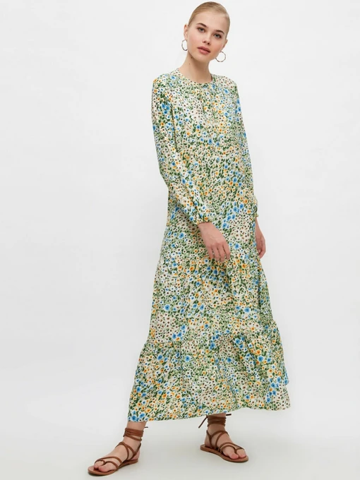 Платья Trendyol модель TCTSS21EL3944/Yesil Фото
