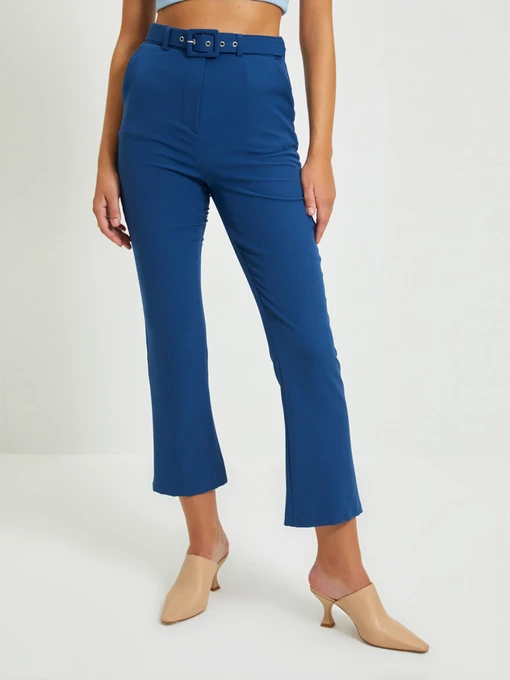 Брюки Trendyol модель TWOAW22PL0029/Indigo Фото