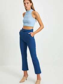 Брюки Trendyol модель TWOAW22PL0029/Indigo Фото