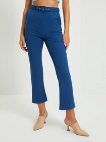 Брюки Trendyol модель TWOAW22PL0029/Indigo Фото