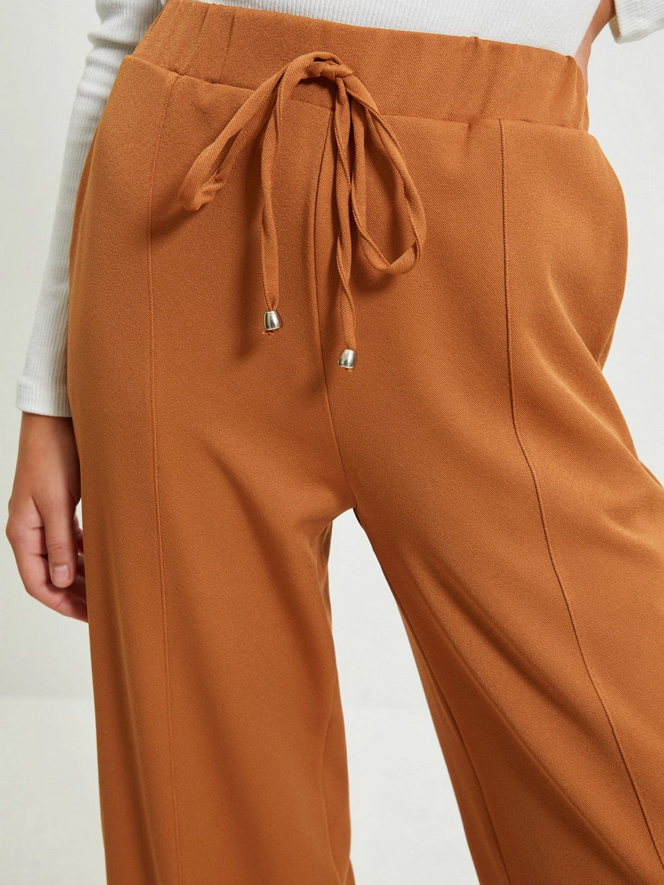 Брюки Trendyol модель TWOAW22PL0059/Camel Брюки Trendyol модель TWOAW22PL0059/Camel Фото