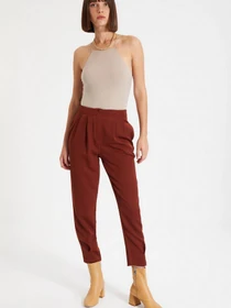 Брюки Trendyol модель TWOAW22PL0075/Kahverengi Фото