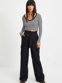 Штани Trendyol модель TWOAW22PL0076/Siyah Фото