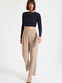 Штани Trendyol модель TWOAW22PL0168/Vizon Фото