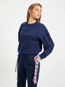 Худи и свитшоты Trendyol модель TWOAW22SW0051/Lacivert Фото