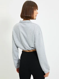 Худи и свитшоты Trendyol модель TWOAW22SW0177/Gri Фото