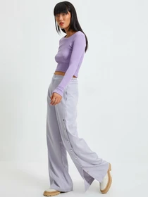 Штани Trendyol модель TWOSS20PL0398/Gri Фото