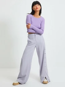 Штани Trendyol модель TWOSS20PL0398/Gri Фото